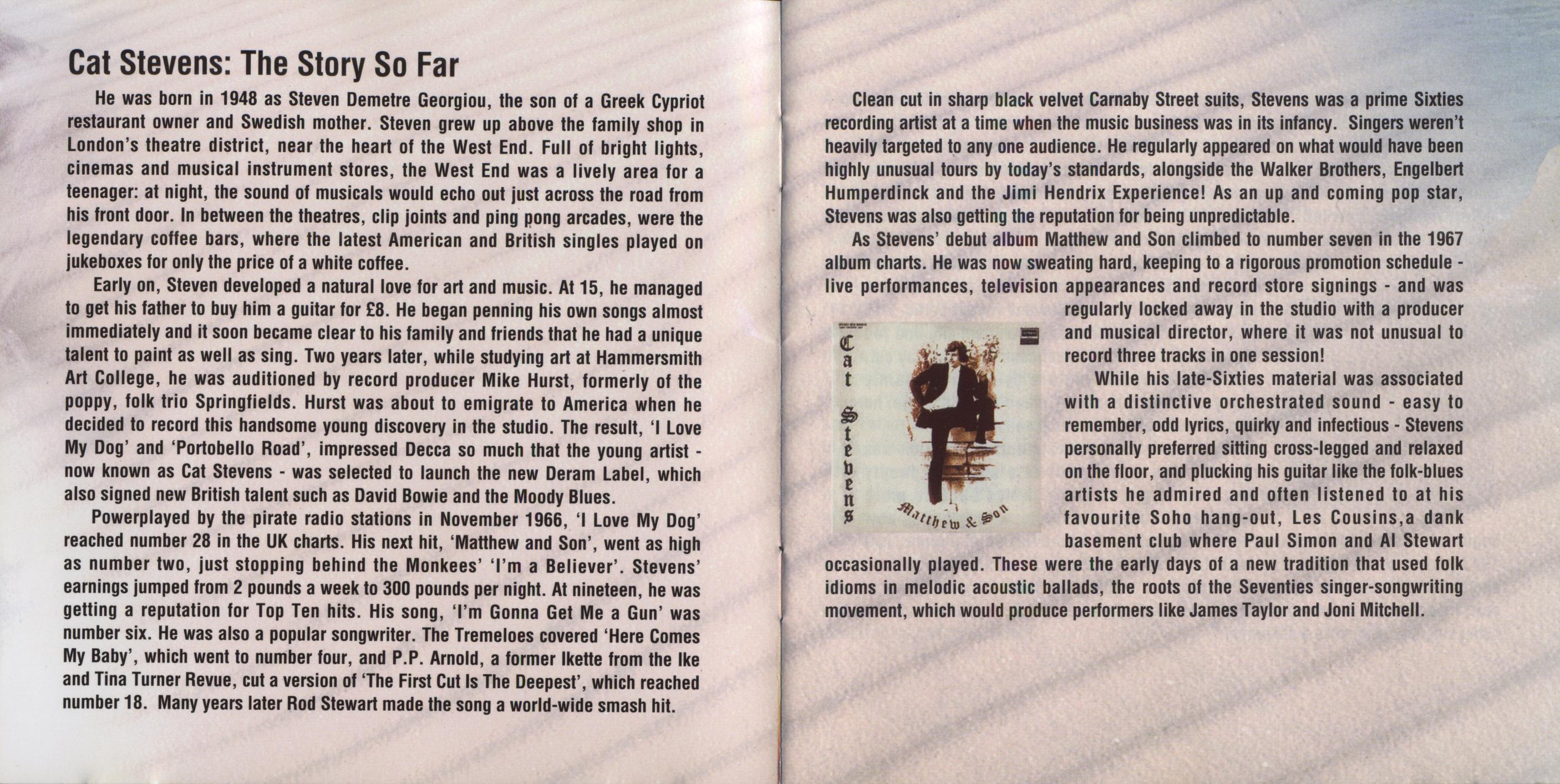 Cat Stevens  Remember; The Ultimate Collection : Booklet 2